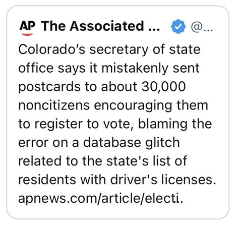 @amuse on Twitter: "ELECTION FORTIFICATION: Colorado Democrat Secretary of State ‘Accidentally ...