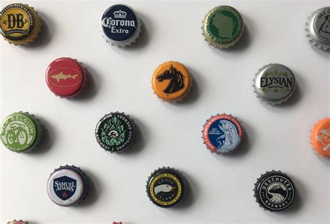 Beer Bottle Cap Magnets build Your Own 6-pack | Etsy