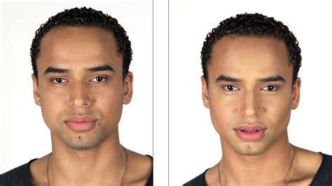 Men Try Contouring For The First Time - YouTube