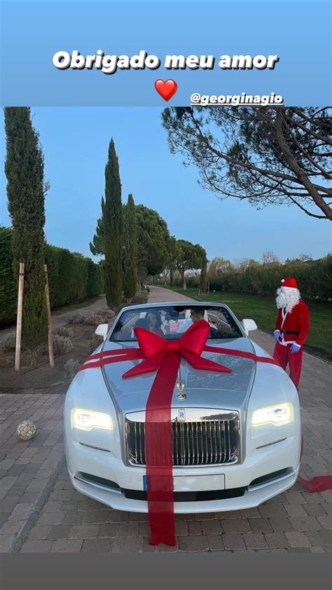 Cristiano Ronaldo Received a Rolls-Royce Dawn for Christmas From His Own