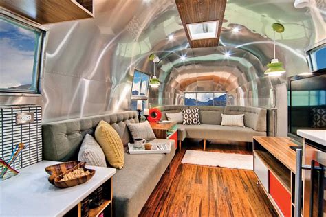 Airstream renovated into midcentury modern dream - Curbed