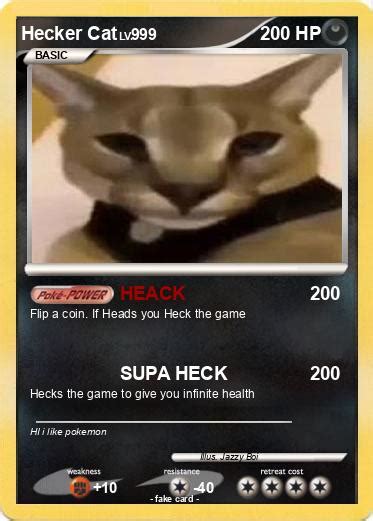 Pokémon Hecker Cat 1 1 - HEACK - My Pokemon Card