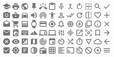 Google Material Design Icons | Bypeople