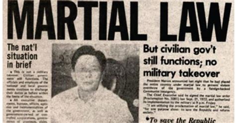 On Martial Law at 50: Fact-Checking the Marcos Story, Countering the EDSA History | Heinrich ...