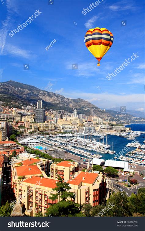 Aerial View Downtown Montecarlo Monaco Stock Photo 38016208 | Shutterstock