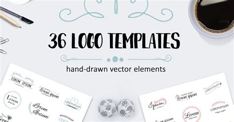 Vector logo templates collection, Graphics - Envato Elements