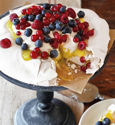 Pavlova with Lime Curd & Berries | Williams-Sonoma Taste