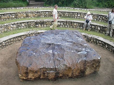 Hoba Meteorite is the Largest Meteorite on Earth | Amusing Planet