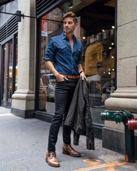 52 Cool Black Pants With Brown Shoes Outfits For Men - Fashion Hombre