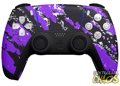 Splatter Purple - PS5 - Custom Controllers - Controller Chaos