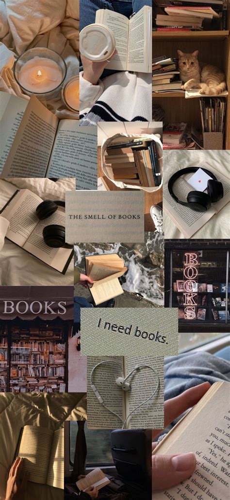 Aesthetic book wallpaper/ collage | Iphone wallpaper books, Book wallpaper, Aesthetic collage