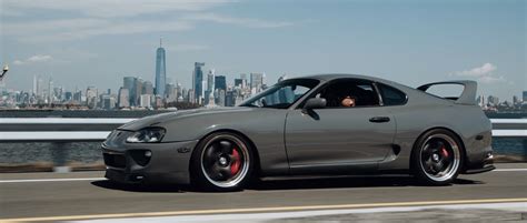 Toyota Supra MK4 in City Wallpaper HD