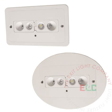 Recessed Emergency Lights | Exit Light Co.