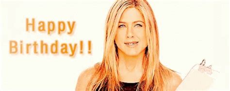 Jennifer Aniston Happy Birthday GIF - Jennifer Aniston Happy Birthday ...