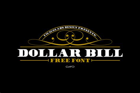 Dollar Bill Free Font :: Behance