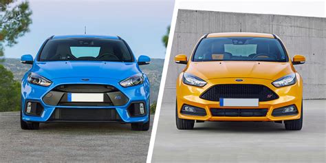 Ford Focus RS vs Focus ST: hot hatches compared | Carwow