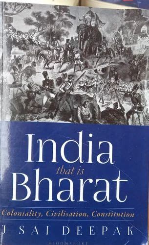 J Sai Deepak English India That Is Bharat Book at best price in New Delhi | ID: 2851702324212