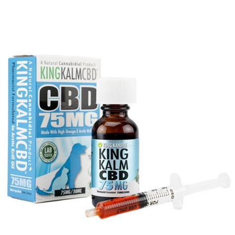 King Kalm™ CBD Oil for Pets, 75MG - Joyous Green