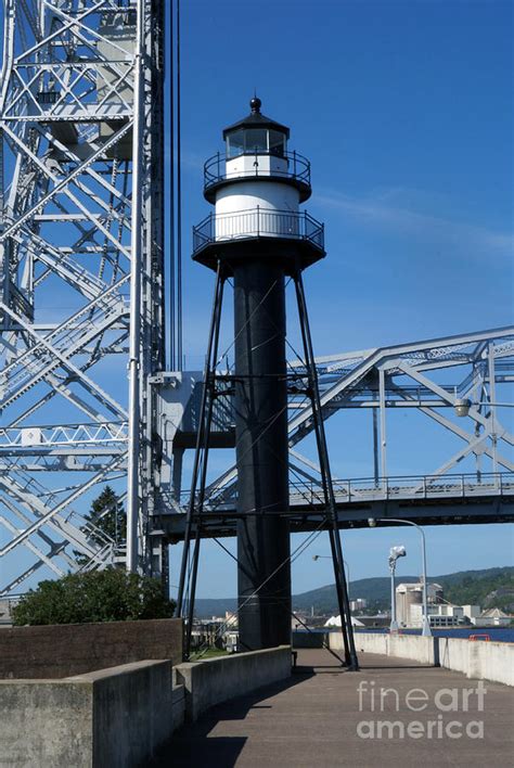 Duluth Mn Lighthouse Photograph by Lori Tordsen