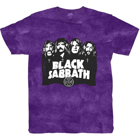 BLACK SABBATH Band And Logo ~ T-Shirt | Fuzz Bayonne