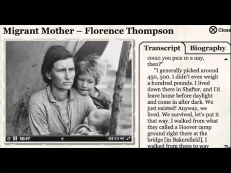 Florence Thompson Interview - YouTube