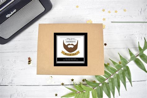 Personalised Beard Box Gift Beard Gift Set Beard Gifts | Etsy