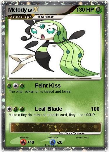 Pokémon Melody 28 28 - Feint Kiss - My Pokemon Card