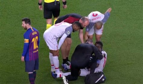 Liverpool Naby Keita injury vs Barcelona