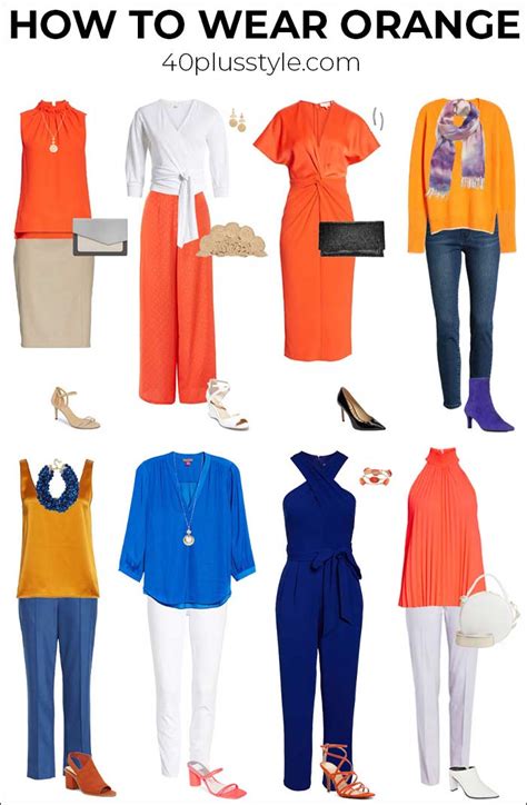 How to wear orange? 7 color combinations to get you started this coming ...