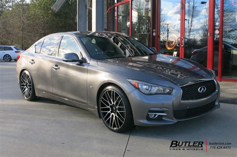 Infiniti Q50 with 20in Savini BM13 Wheels exclusively from Butler Tires and Wheels in Atlanta ...