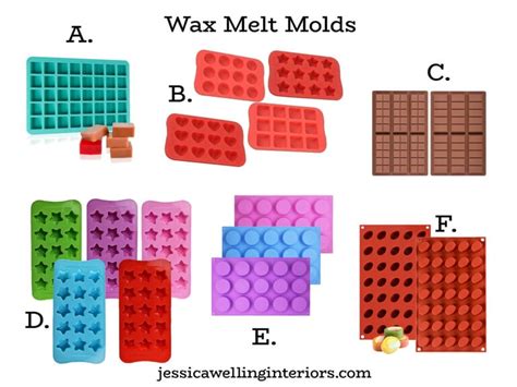 The Best Wax Melt Molds for Every Occasion - Jessica Welling Interiors