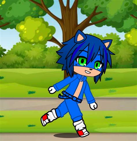 Sonic in Gacha Club by Isuzuotxt on DeviantArt