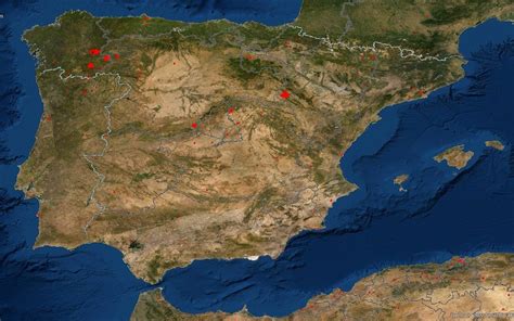 MAP: Where are wildfires raging in Spain?