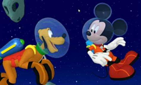 Mickey Mouse Clubhouse Space Adventure With Pluto Game - YouTube