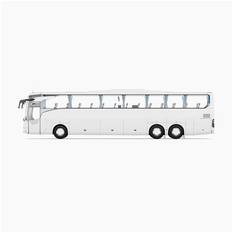 Free Mockup - Coach Bus Mockup - Left Side View :: Behance