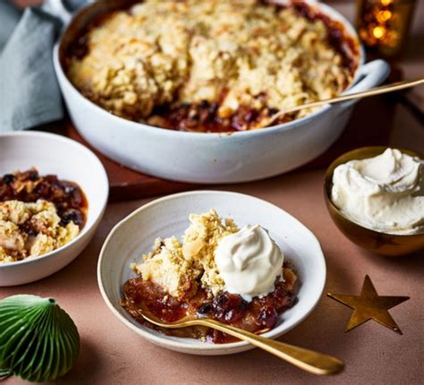 Christmas Crumble Recipe | olivemagazine