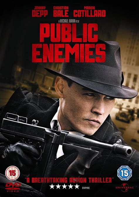 Public Enemies [DVD] (2009): Amazon.co.uk: Johnny Depp, Christian Bale ...