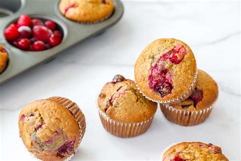 Easy Cranberry Oatmeal Muffins Recipe