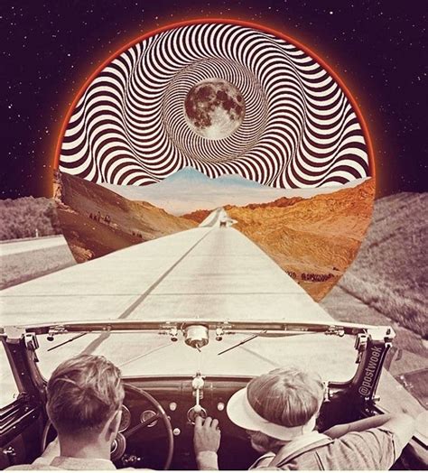 Collage art shared by facebook.com/PsychedelicLounge | Trippy painting ...