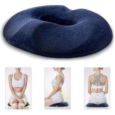 Donut Tailbone Pillow Hemorrhoid Pillow - Pain Relief Hemmoroid ...