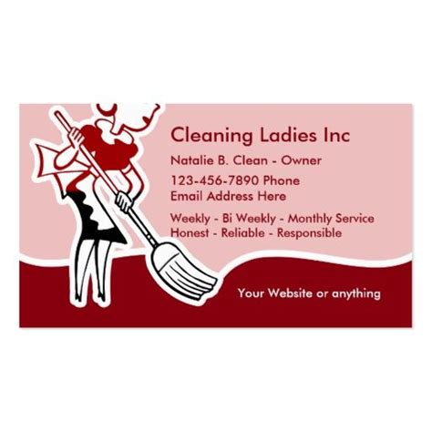 House Cleaning Maid Business Card | Zazzle.com | Cleaning maid, Clean house, Cleaning business cards