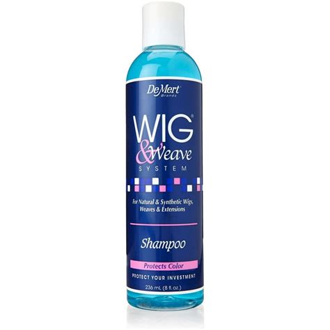 Wig & Weave System Shampoo for Natural and Synthetic Hair, Wig Shampoo ...