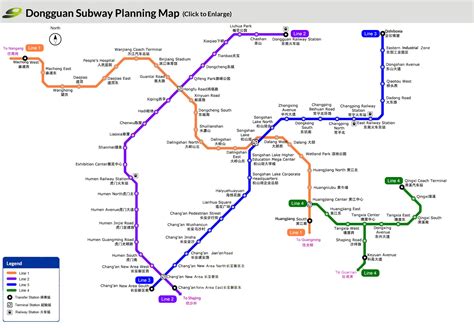 Dongguan Subway Maps: Metro Lines, Stations