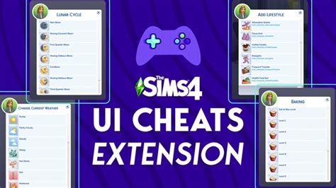 Guide to UI Cheats Extension for The Sims 4