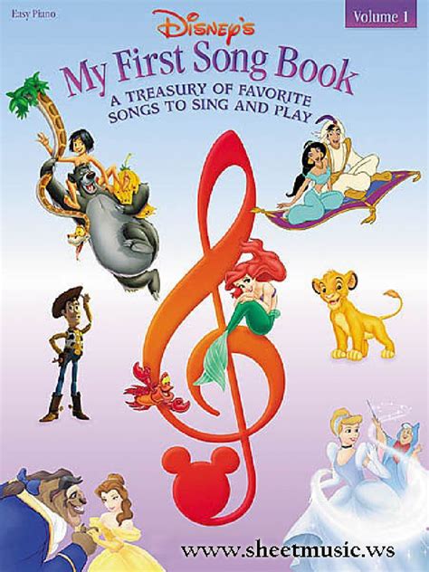 Disney's My First Songbook PDF | PDF