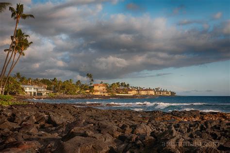 Lava beach on the Big Island in Hawaii - andramara.com