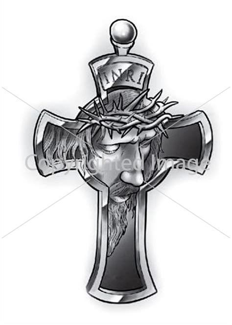 Tattoo Design Cool Design Jesus Cross Digital Download - Etsy