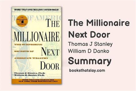 The Millionaire Next Door | Summary and Key Lessons