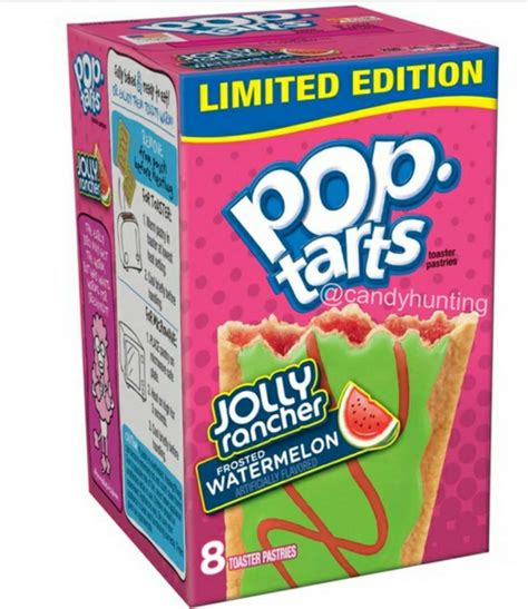 Pop Tarts Jolly Rancher Watermelon | Pop tarts, Pop tart flavors, Flavors