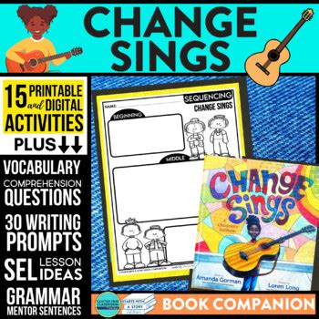 CHANGE SINGS Activities Worksheets and Interactive Read Aloud Lesson Plans